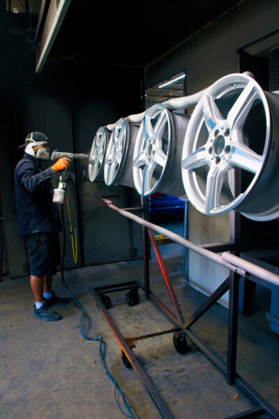 Wheels Doctor Powder Coating: superior scratch, impact, and chemical resistance 