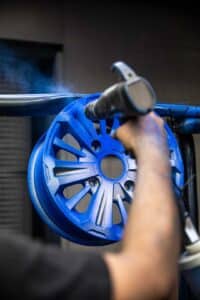 Powder Coating at Wheels Doctor