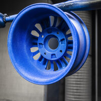 Custom Wheel Color Options Blue at Wheels Doctor