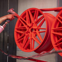 Custom Wheel Color Options Red at Wheels Doctor